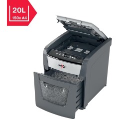 Rexel Optimum AutoFeed Shredder Cross Cut 4 x 28 mm - Effortless Document Security & Optimal Performance